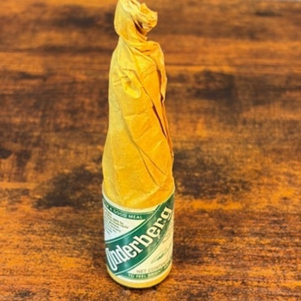Vintage Underberg Herb Bitters Single Serving Made in Germany Decor Apothecary